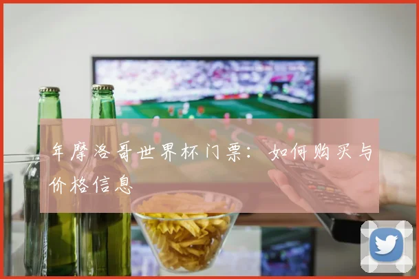 年摩洛哥世界杯门票：如何购买与价格信息